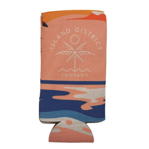 ID KOOZIE 12oz SLIM SUNSET PINK